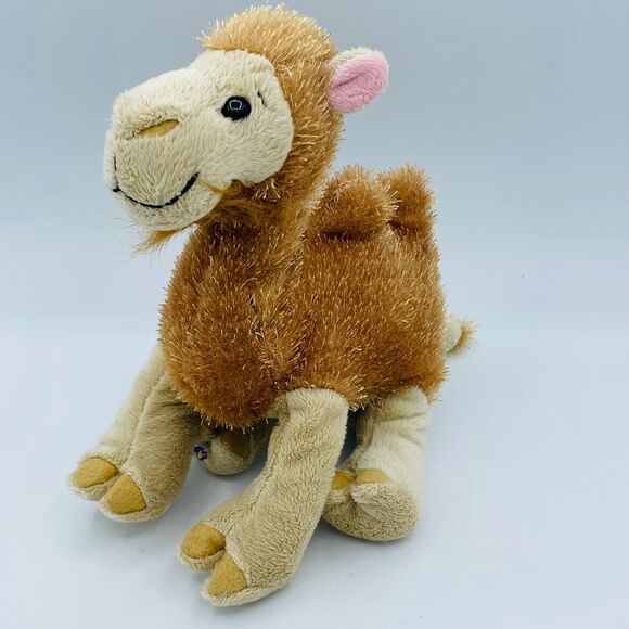 Camel Webkinz Plush Stuffed Animal by GANZ 2 Bump Brown Tan Camel - Picture 2 of 8